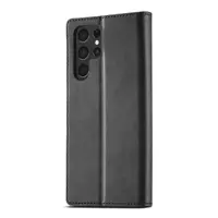 Samsung Galaxy S26 Ultra - LC.IMEEKE Wallet Etui mit 3 Kartenfächern & Magnetverschluss, schwarz – Bild 5