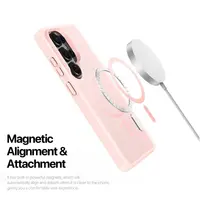 Samsung Galaxy S26 Ultra - Serie Dux Ducis Yind con Magsafe in rosa chiaro – Bild 6