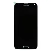 Samsung Galaxy S5 – vitre avant / LCD noir Service Pack, neuf, d'origine – Bild 1