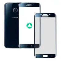 Samsung Galaxy S6 Edge Plus - Tempered Glass - 3D black – Bild 1