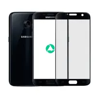 Samsung Galaxy S7 - Verre trempé / verre blindé - 3D noir – Bild 1