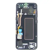 Samsung Galaxy S8 front glass / LCD black, pulled – Bild 1