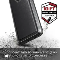 Samsung Galaxy S9, Raptic/X-Doria Defense Lux Serie, Echtleder, Schwarz – Bild 5