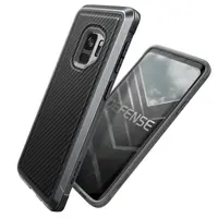 Samsung Galaxy S9, Raptic/X-Doria Defense Lux Series, Carbon, Black – Bild 2