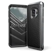 Samsung Galaxy S9, Raptic/X-Doria Defense Lux Series, carbone, noir – Bild 1