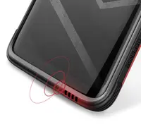 Samsung Galaxy S9, Raptic/X-Doria Defense Shield Serie, Transparent mit Pinkem Rahmen – Bild 4
