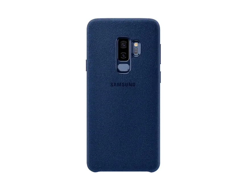 Samsung Galaxy S9 - Samsung Alcantra Cover dunkelblau