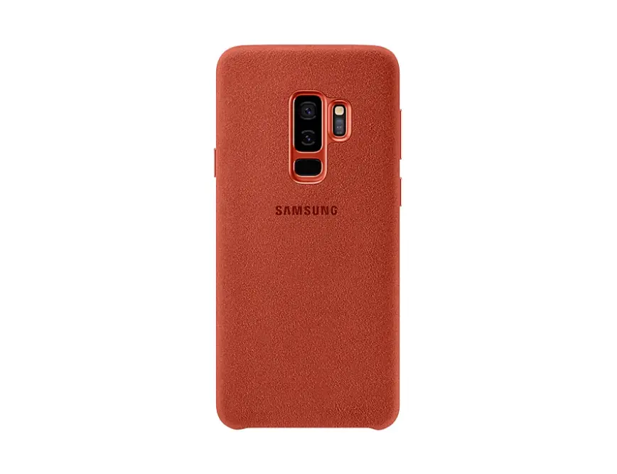 Samsung Galaxy S9 - Samsung Alcantra Cover rot