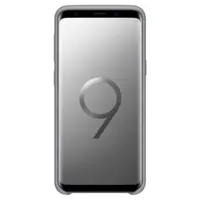 Samsung Galaxy S9 - Samsung Silicon Hülle, Alcantra grau – Bild 2