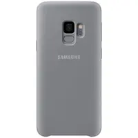 Samsung Galaxy S9 - Samsung silicone case, Alcantra gray – Bild 3