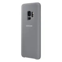 Samsung Galaxy S9 - Samsung silicone case, Alcantra gray – Bild 4