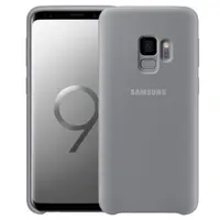 Samsung Galaxy S9 - Samsung silicone case, Alcantra gray – Bild 1