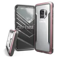 Samsung Galaxy S9, serie Raptic/X-Doria Defence Shield, trasparente con cornice rosa – Bild 3