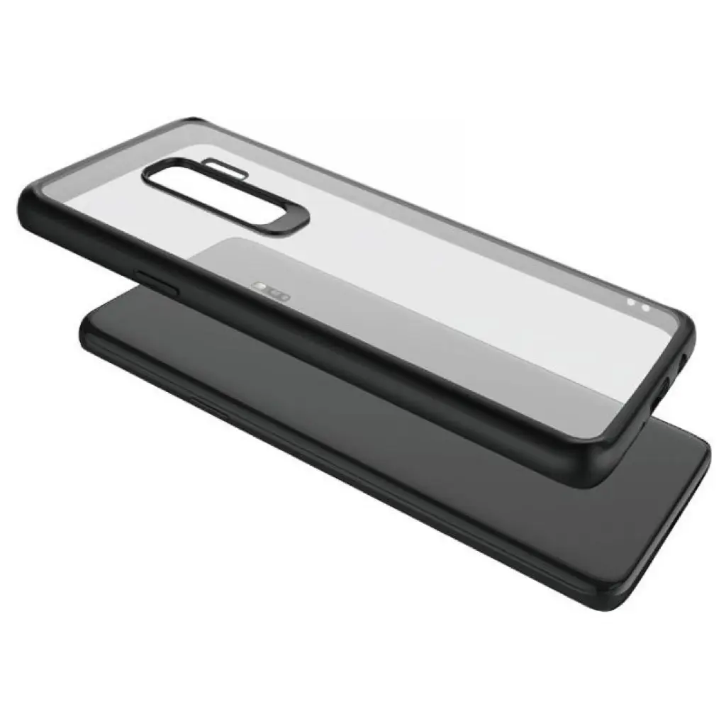 Samsung Galaxy S9, X-Doria Fence, transparent with black frame