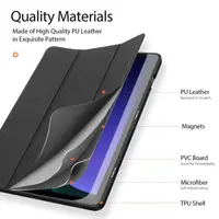Samsung Galaxy Tab A11 8.7″ - Dux Ducis - Domo series Flip-Etui, schwarz – Bild 7