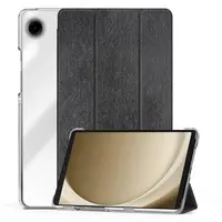 Samsung Galaxy Tab A9 8.7" - Dux Ducis Unid Series, étui à rabat relevable, noir – Bild 1