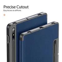 Samsung Galaxy Tab A9 / A11 8,7" - Serie Dux Ducis Domo, custodia flip stand-up, blu – Bild 3