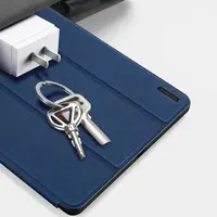 Samsung Galaxy Tab S10+ / S9+ / S9 FE Plus - Serie Dux Ducis Domo, custodia flip agganciabile, blu – Bild 5