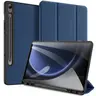 Samsung Galaxy Tab S10 Ultra / S9 Ultra / S8 Ultra - Serie Dux Ducis Domo, custodia flip agganciabile, blu