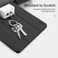 Samsung Galaxy Tab S10FE Plus - Dux Ducis Domo Series, aufstellbares Flip-Etui, Schwarz – Bild 5