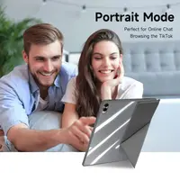 Samsung Galaxy Tab S11 Ultra - Dux Ducis Domo Series, Étui à clapet relevable, Gris – Bild 4