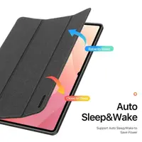 Samsung Galaxy Tab S11 Ultra - Serie Dux Ducis Domo, custodia flip stand-up, nero – Bild 6
