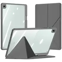 Samsung Galaxy Tab S6 Lite (2020/2022/2024) - Dux Ducis Magi Series, aufstellbares Flip-Etui, Grau – Bild 1