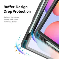 Samsung Galaxy Tab S6 Lite (2020/2022/2024) - Dux Ducis Magi Series, stand-up flip case, gray – Bild 9
