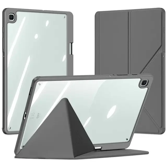 Samsung Galaxy Tab S6 Lite (2020/2022/2024) - Dux Ducis Magi Series, stand-up flip case, gray