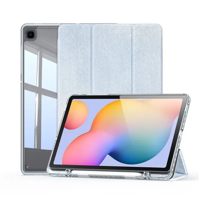 Samsung Galaxy Tab S6 Lite - Dux Ducis Unid Series, custodia flip stand-up, blu