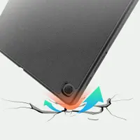Samsung Galaxy Tab S6 Lite - Serie Dux Ducis Domo, custodia flip stand-up, nero – Bild 8