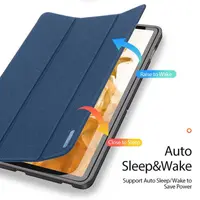Samsung Galaxy Tab S8/S7 - Serie Dux Ducis Domo, custodia flip stand-up, blu – Bild 6