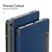 Samsung Galaxy Tab S9 - Dux Ducis Domo Series, étui à rabat relevable, bleu – Bild 5