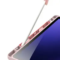 Samsung Galaxy Tab S9 FE Plus / S9 Plus / S10 Plus - Dux Ducis Magi Series, attachable flip case, pink – Bild 3