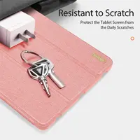 Samsung Galaxy Tab S9 FE / Tab S9 - Dux Ducis Unid Series, custodia flip stand-up, grigio – Bild 6