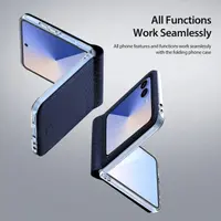 Samsung Galaxy Z Flip 7 - Dux Ducis Bril Series, Blue – Bild 6