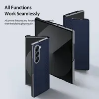 Samsung Galaxy Z Fold 6 - Dux Ducis Bril Series with pen holder, blue – Bild 6