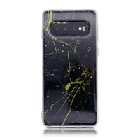 Samsung S10 marmo nero e scaglie d'oro – Bild 1
