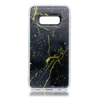 Samsung S10e - Marmo nero e scaglie d'oro – Bild 1