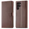 Samsung S20 Plus - LC.IMEEKE Wallet Etui mit 3 Kartenfächern & Magnetverschluss, Braun