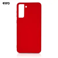 Samsung S21 Plus - Étui en silicone, rouge – Bild 1