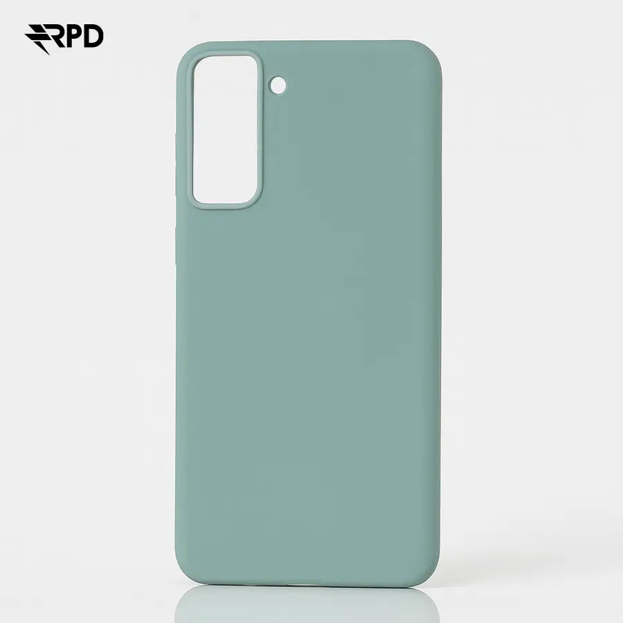 Samsung S21 Plus - Silicone case, turquoise
