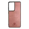 Samsung S21 ultra Jeehood custodia in pelle rosa chiaro