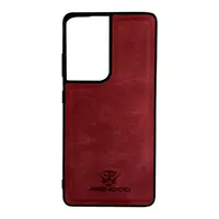 Samsung S21 Ultra – Jeehood Leather Case, Bordeaux Rot – Bild 1