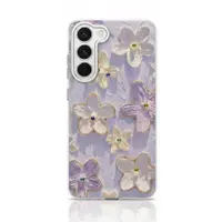 Samsung S23 - Funky Flower Case Purple – Bild 1