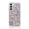 Samsung S23 - Funky Flower Case Purple