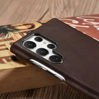 Samsung S24 Ultra - iCarer Horse Leather, braun – Bild 9