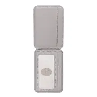 Serie iPhone 12/13/14/15/16 . Dux Ducis Supporto magnetico per portafoglio in pelle con MagSafe, grigio – Bild 5