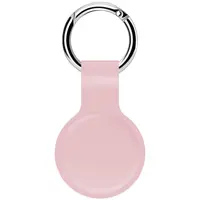 Set di 2 cover per portachiavi AirTag - Custodia in silicone iCarer, rosa (XYSK002-PK) – Bild 2