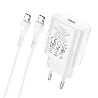Set di caricabatterie HOCO PD25W con cavo da Tipo-C a Tipo-C (N22) – Bild 2